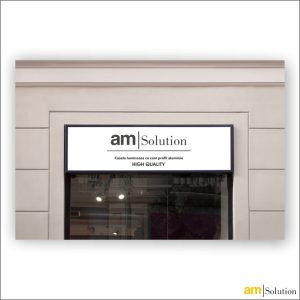 CASETA LUMINOASA CANT ALUMINIU